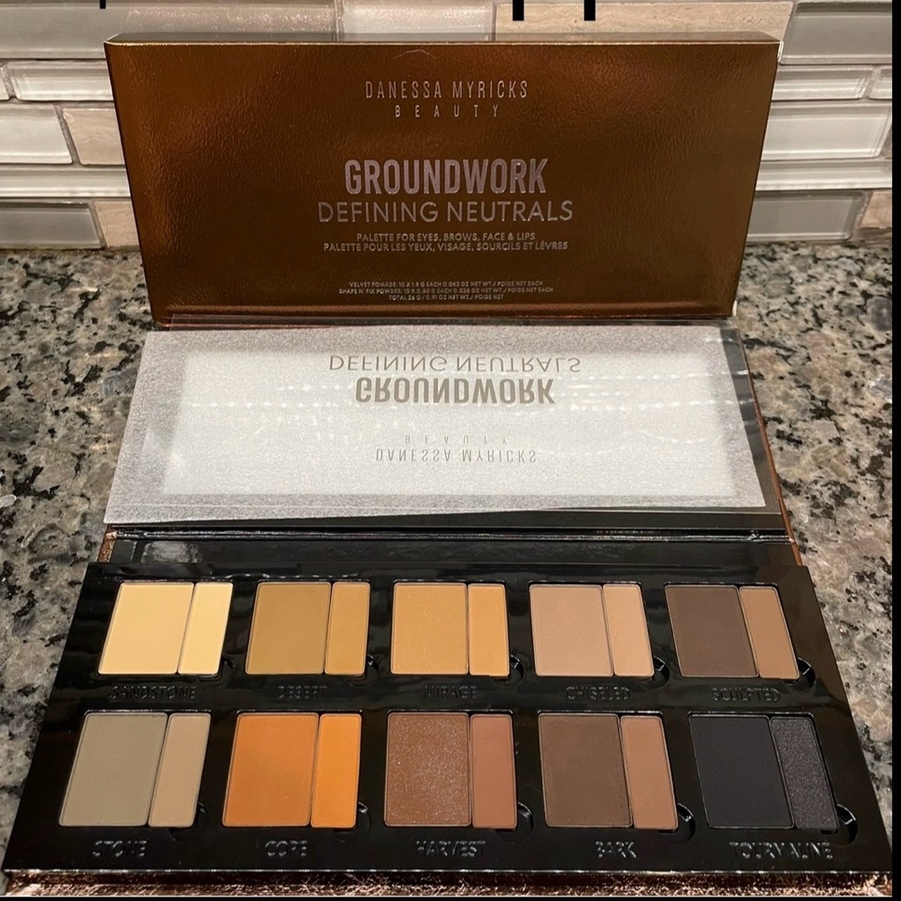 Danessa Myricks Beauty Groundwork Palette NEW IN BOX